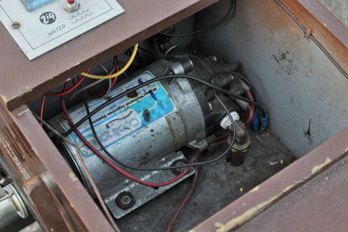 5 inch ground level driving truck with water pump