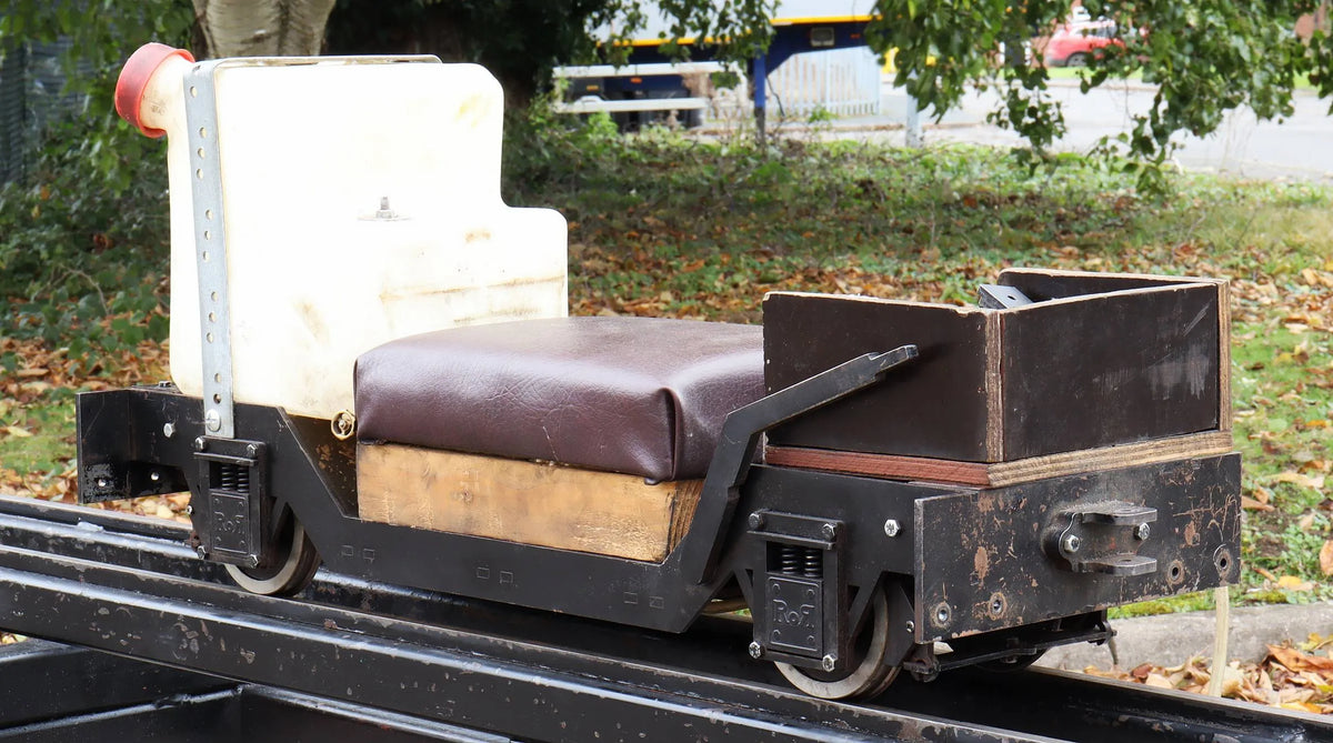 5 inch gauge Ride on Railways raised level braked driving truck