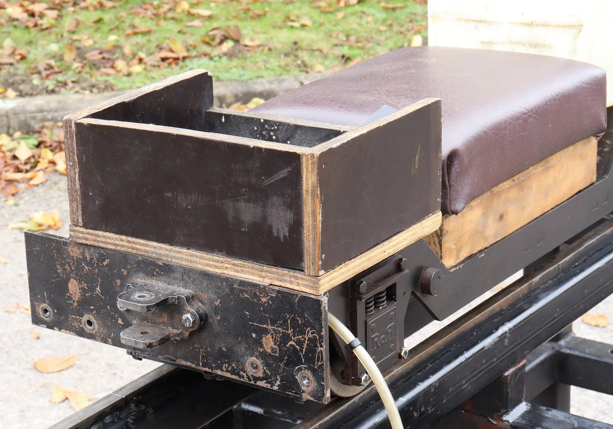 5 inch gauge Ride on Railways raised level braked driving truck