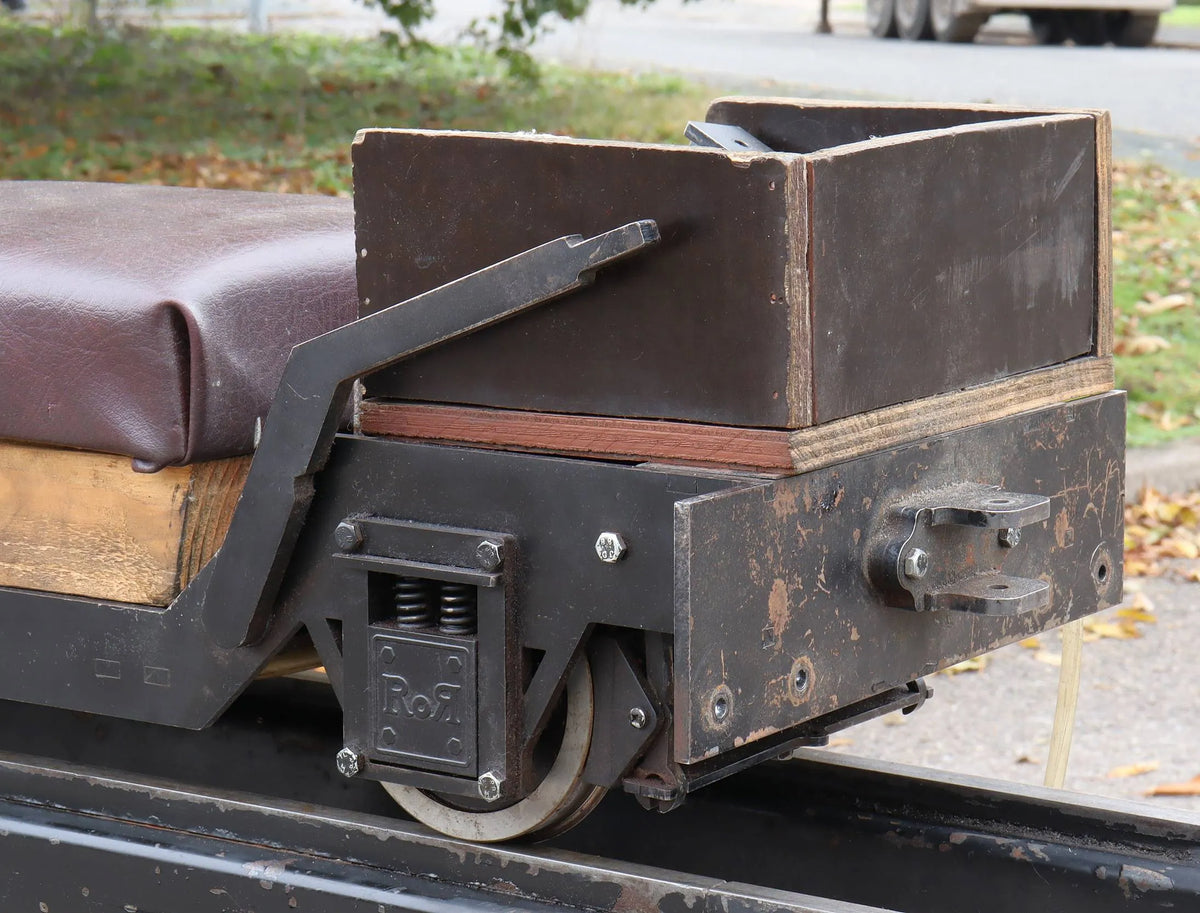 5 inch gauge Ride on Railways raised level braked driving truck