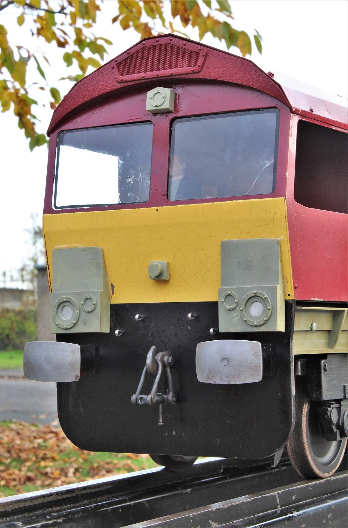 Part-built 5 inch gauge  Class 66 battery electric
