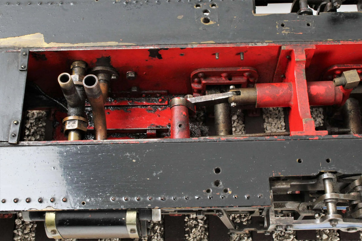 3 1/2 inch gauge 2-8-2 "Mustang" with bogie tender