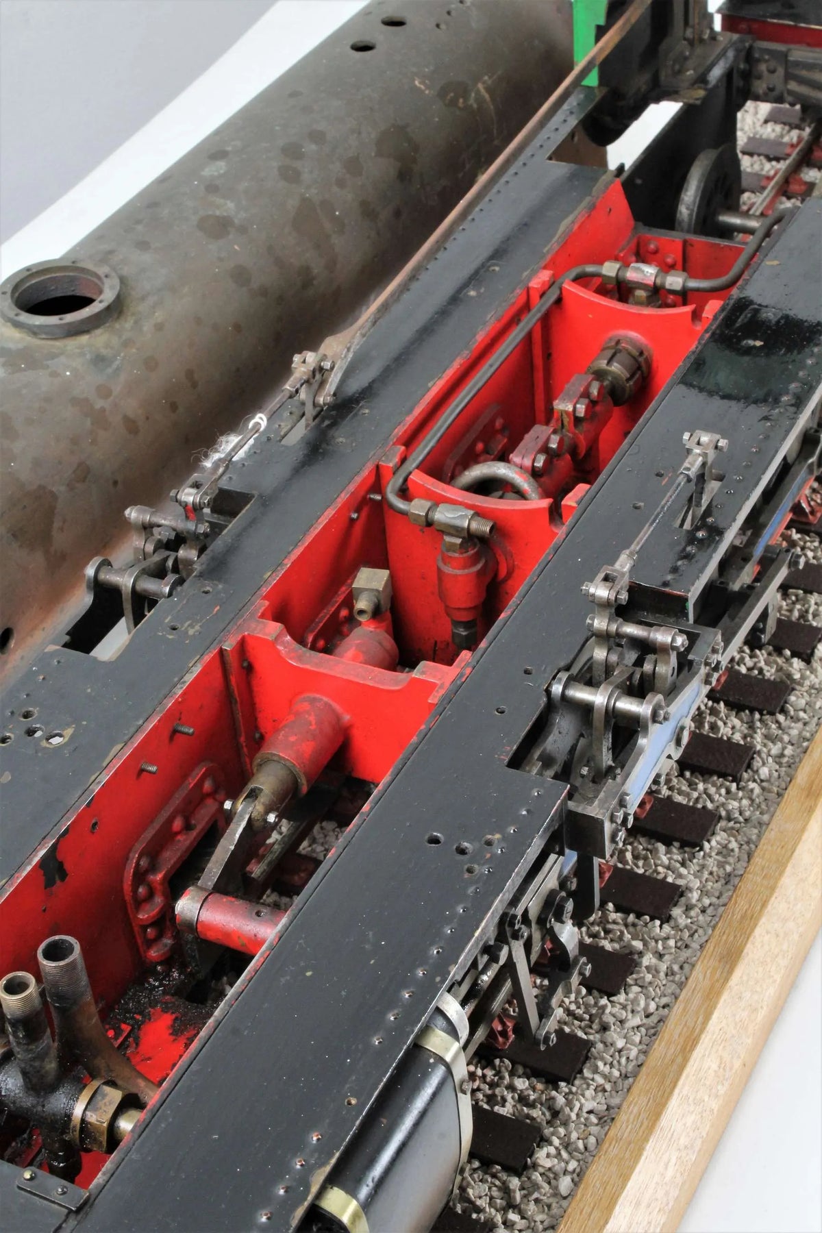 3 1/2 inch gauge 2-8-2 "Mustang" with bogie tender