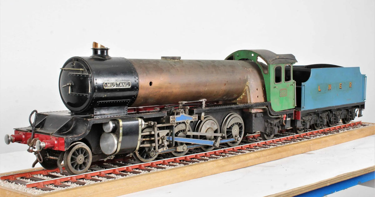 3 1/2 inch gauge 2-8-2 "Mustang" with bogie tender