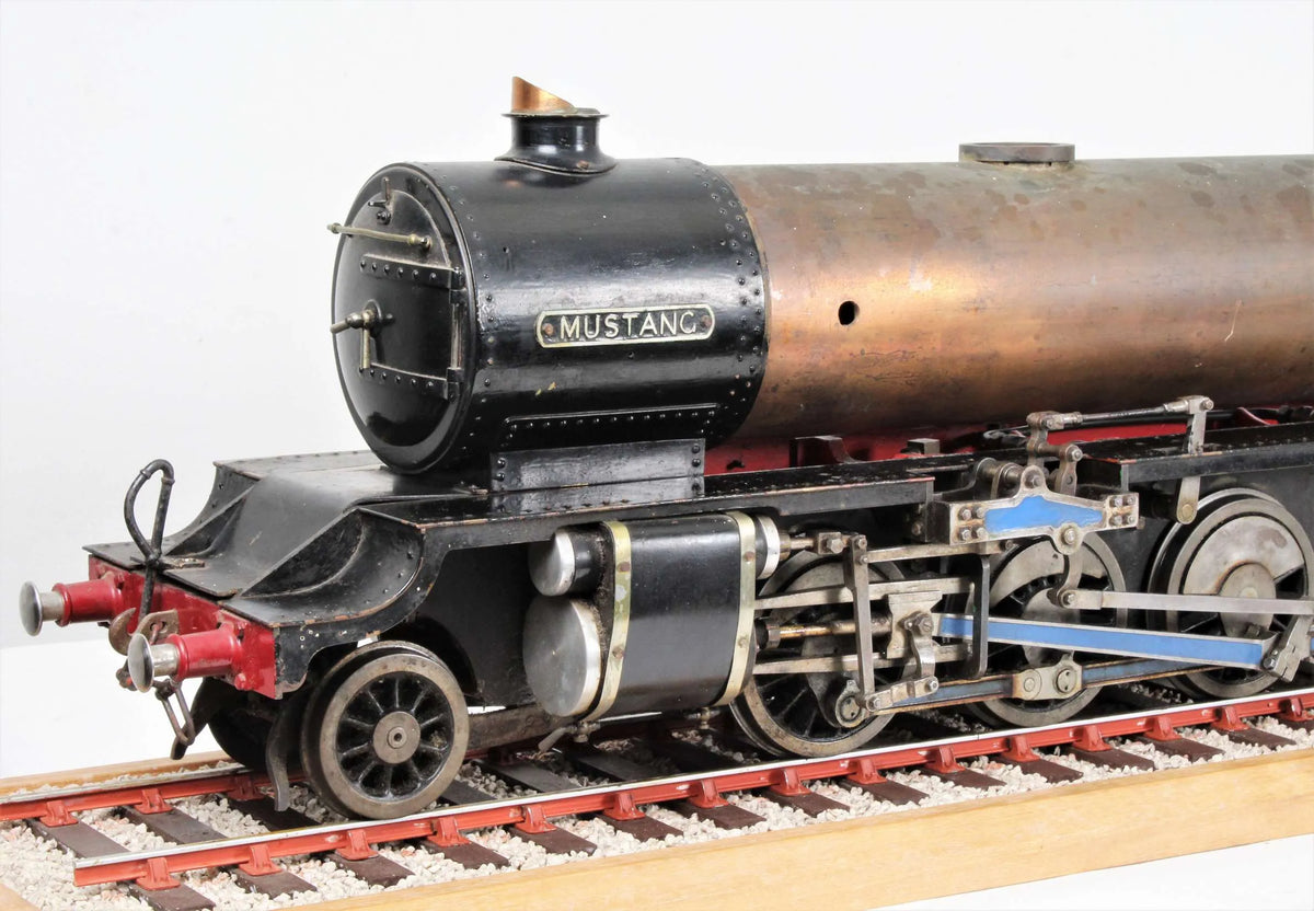 3 1/2 inch gauge 2-8-2 "Mustang" with bogie tender