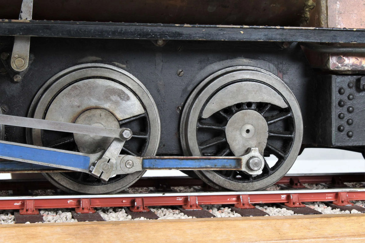 3 1/2 inch gauge 2-8-2 "Mustang" with bogie tender