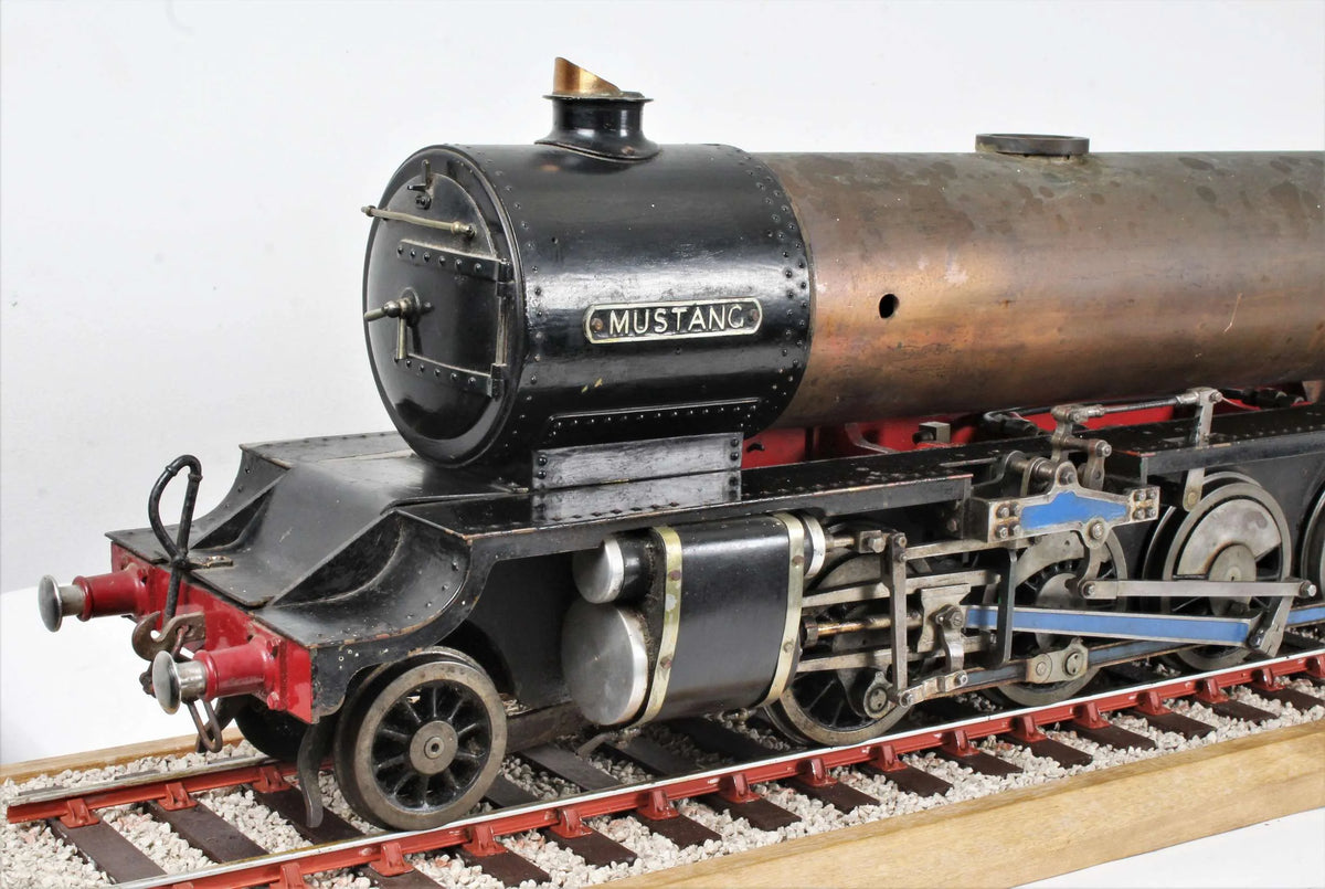 3 1/2 inch gauge 2-8-2 "Mustang" with bogie tender