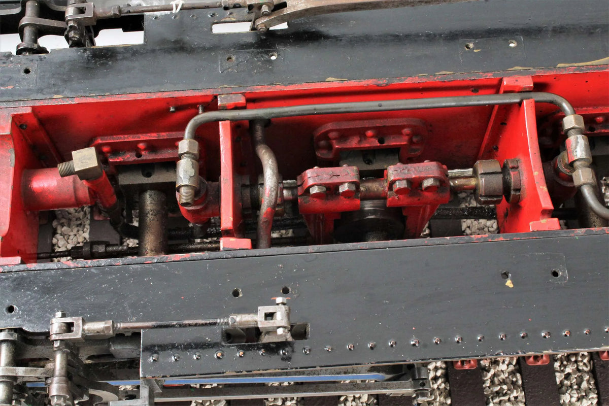 3 1/2 inch gauge 2-8-2 "Mustang" with bogie tender