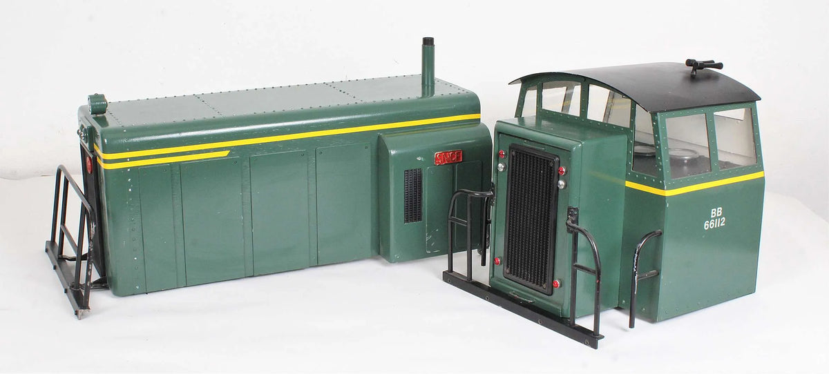 5 inch gauge SNCF bogie shunter