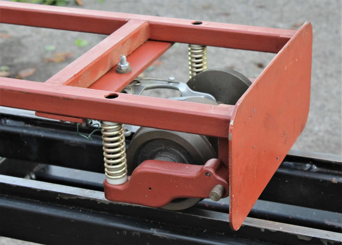5 inch gauge braked driving truck chassis