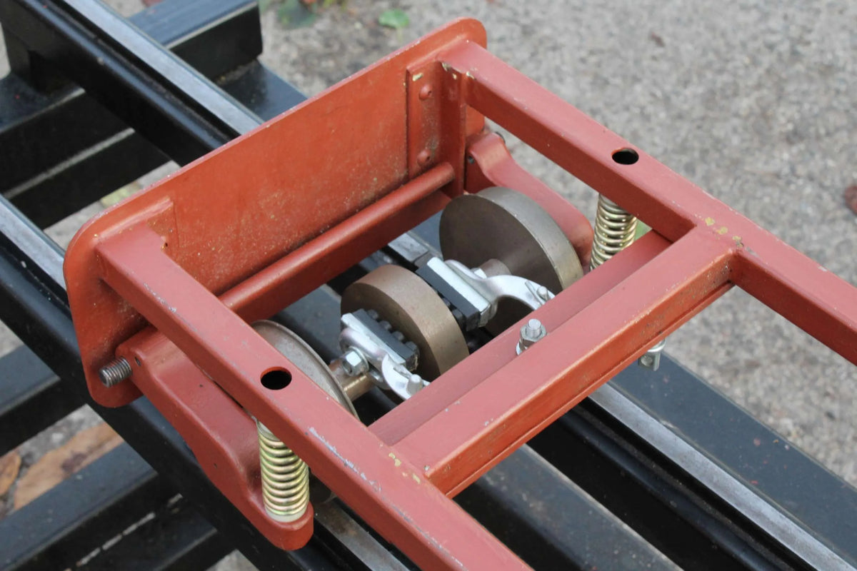 5 inch gauge braked driving truck chassis