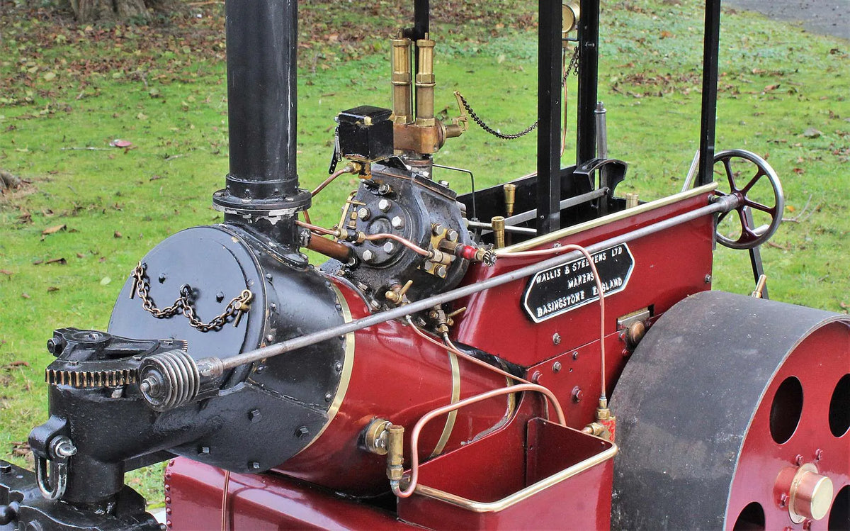 3 inch scale Wallis & Steevens "Simplicity" steam roller