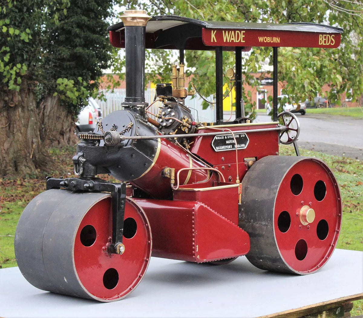 3 inch scale Wallis & Steevens "Simplicity" steam roller