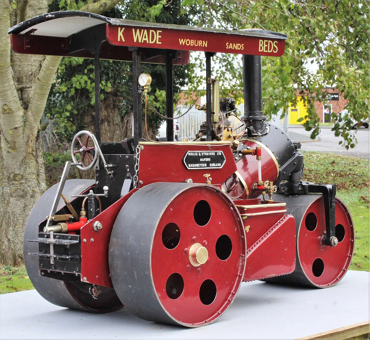 3 inch scale Wallis & Steevens "Simplicity" steam roller