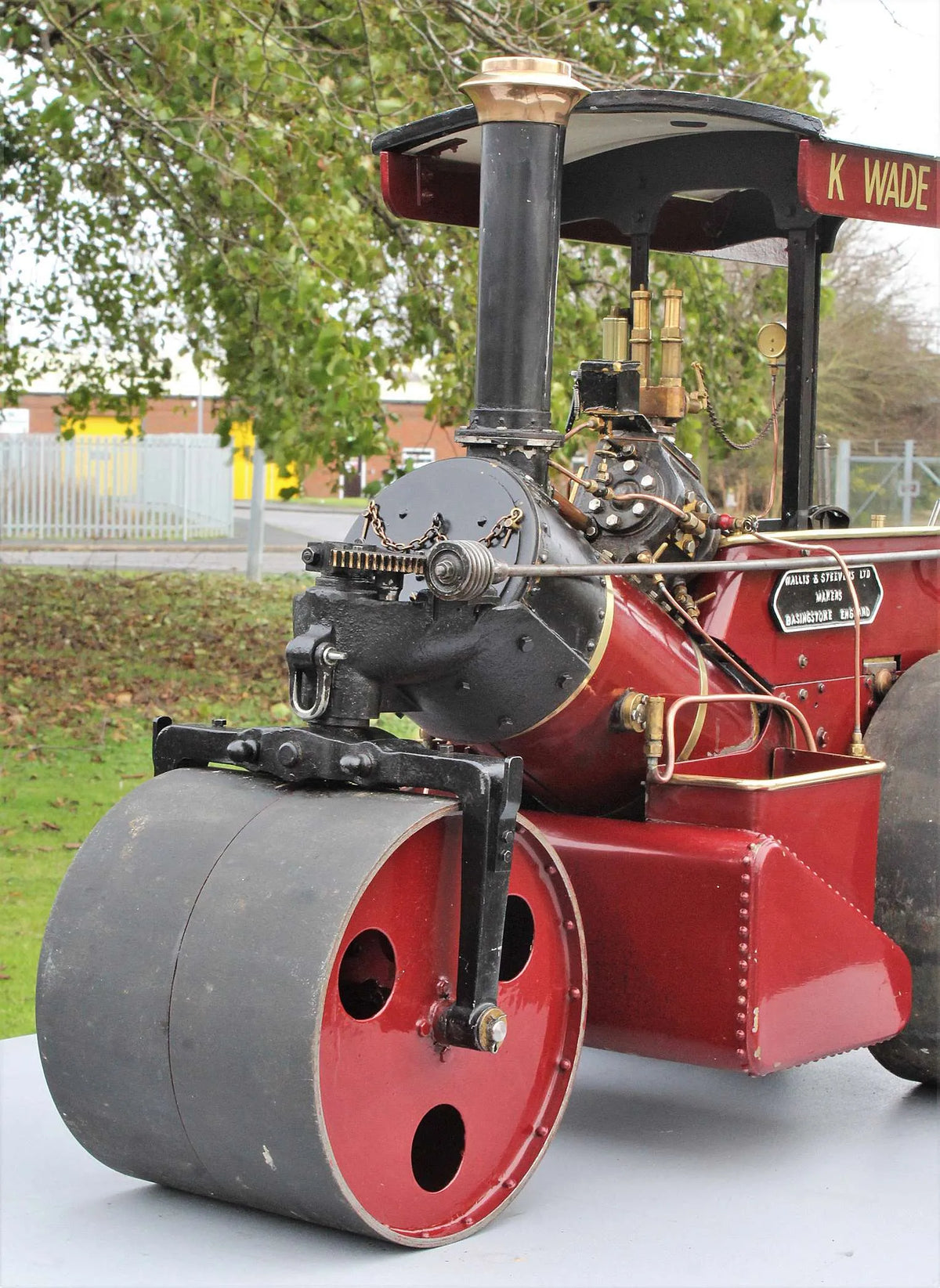 3 inch scale Wallis & Steevens "Simplicity" steam roller