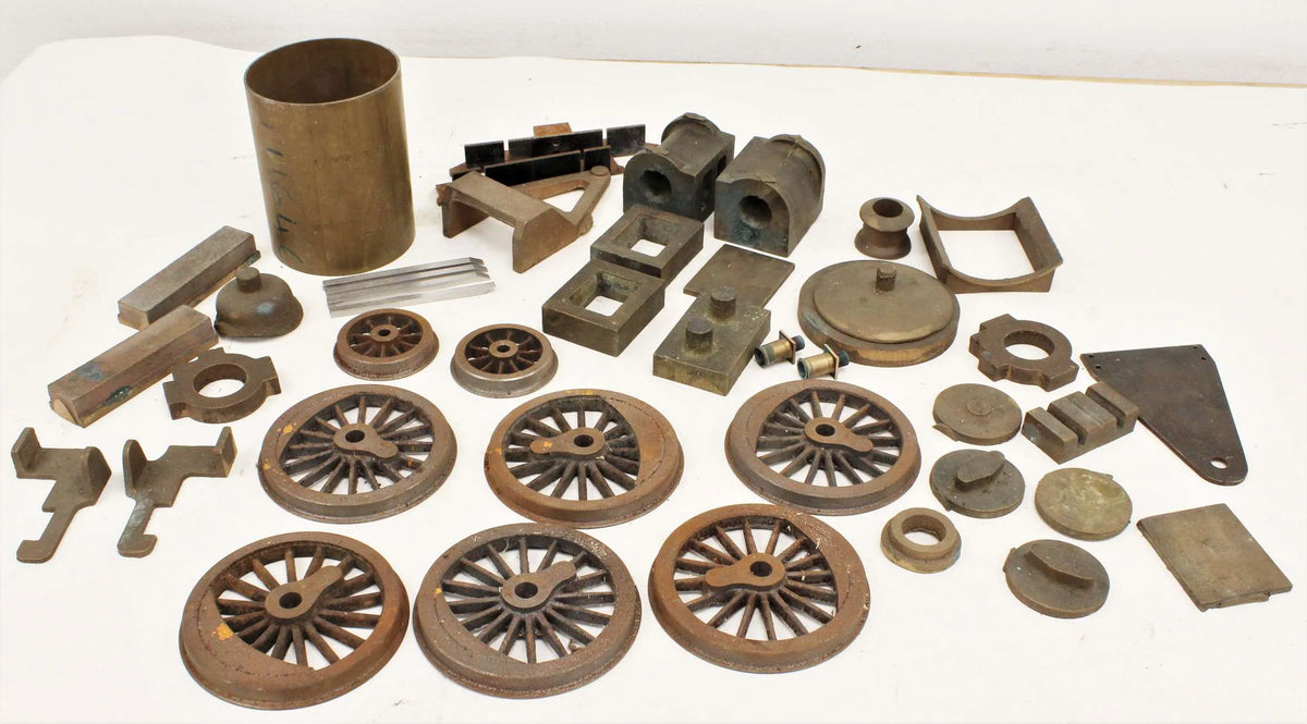 3 1/2 inch gauge LMS 2-6-0 castings with commercial boiler
