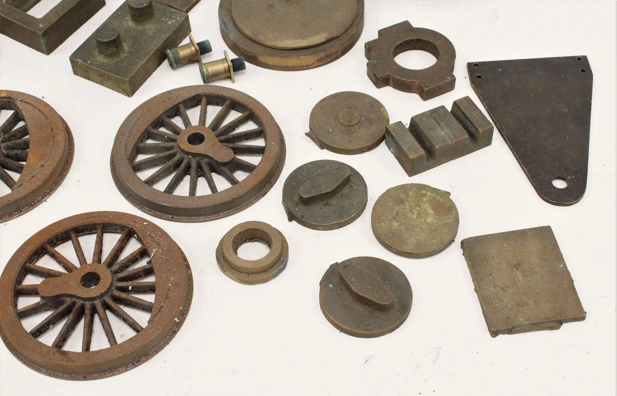 3 1/2 inch gauge LMS 2-6-0 castings with commercial boiler