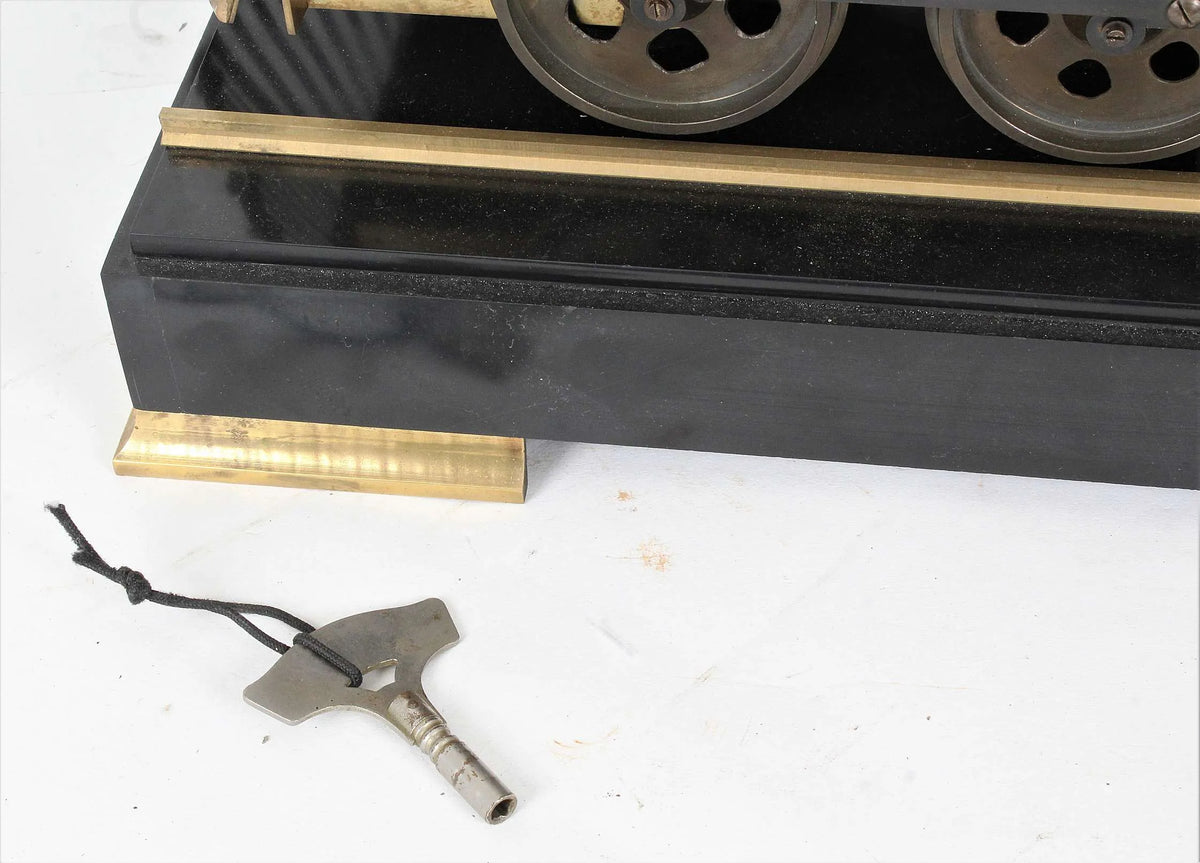 Automaton locomotive clock