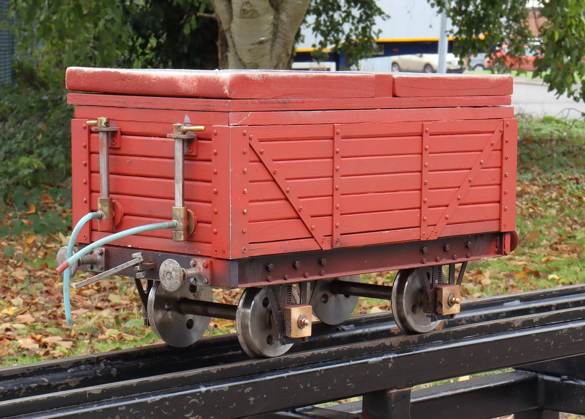 5 inch gauge driving truck with water tank