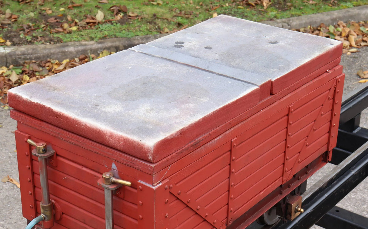 5 inch gauge driving truck with water tank