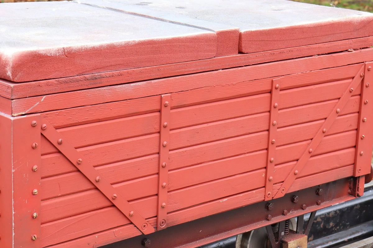 5 inch gauge driving truck with water tank