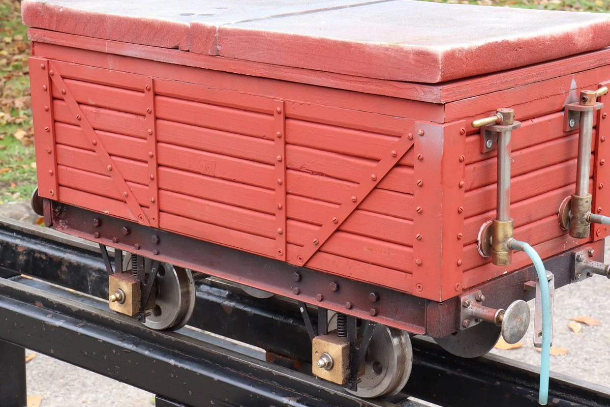 5 inch gauge driving truck with water tank