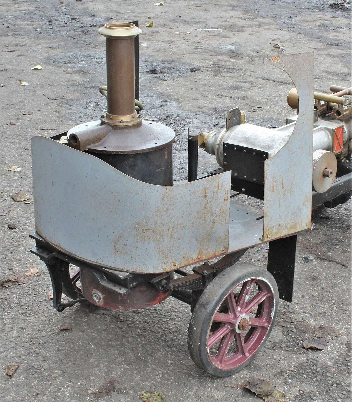 3 inch scale Atkinson steam wagon