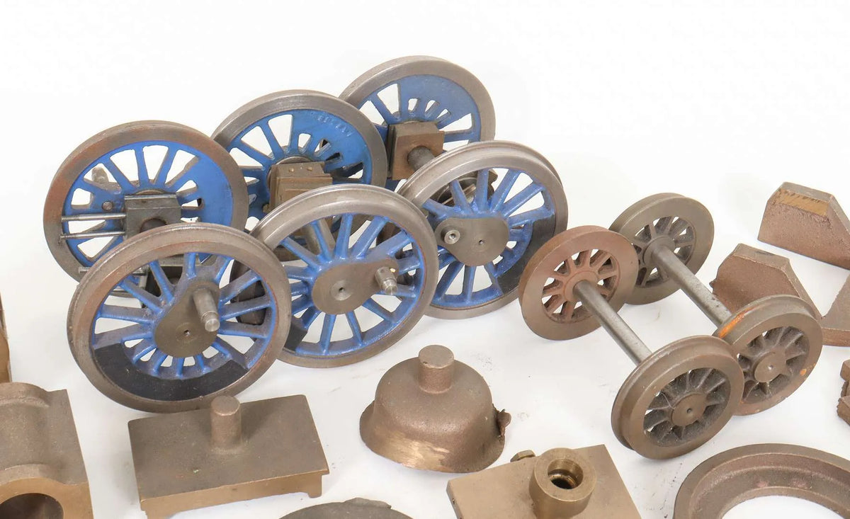 3 1/2 inch gauge ''William'' 2-6-2T parts and castings