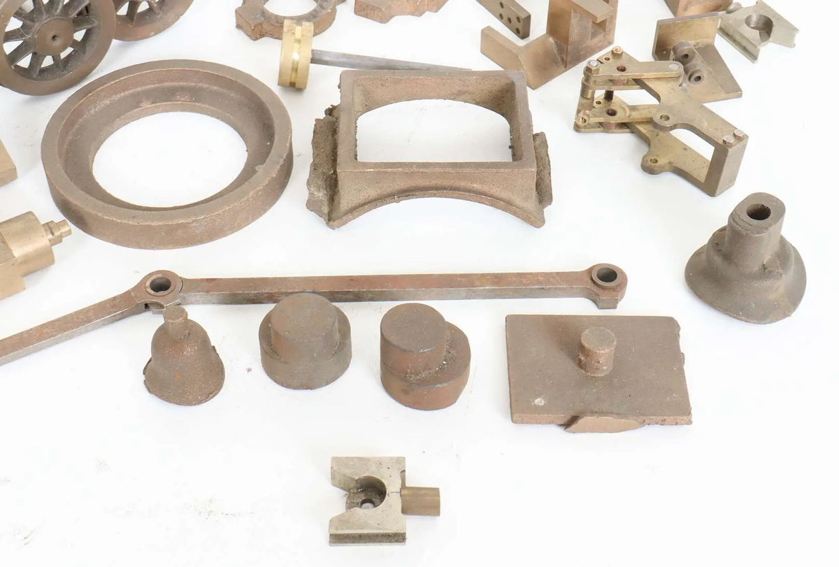 3 1/2 inch gauge ''William'' 2-6-2T parts and castings