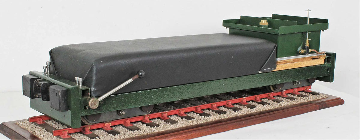5 inch gauge braked bogie driving truck