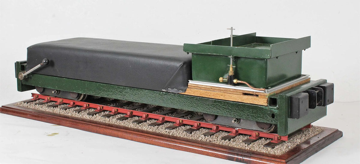 5 inch gauge braked bogie driving truck