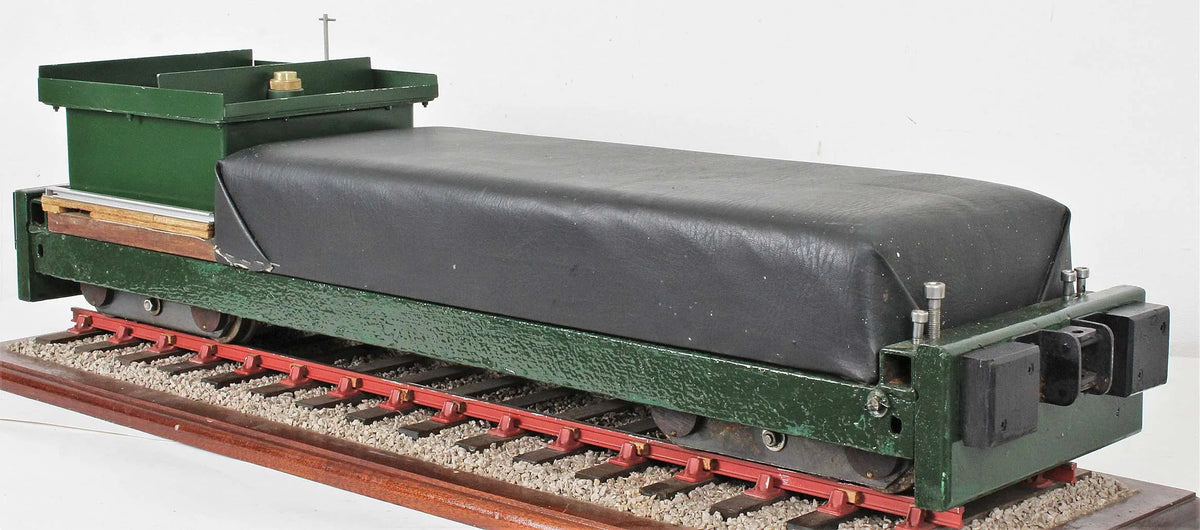 5 inch gauge braked bogie driving truck