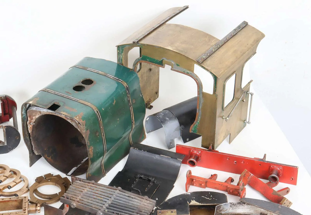 5 inch gauge "Maid of Kent" 4-4-0 parts