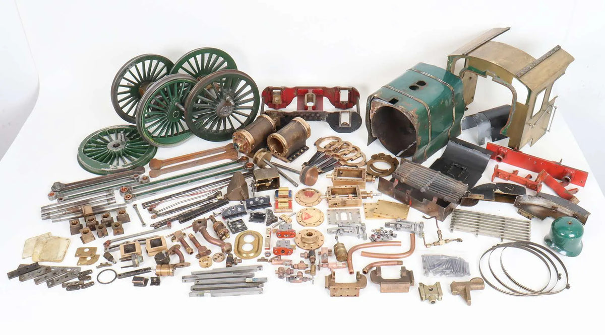 5 inch gauge "Maid of Kent" 4-4-0 parts