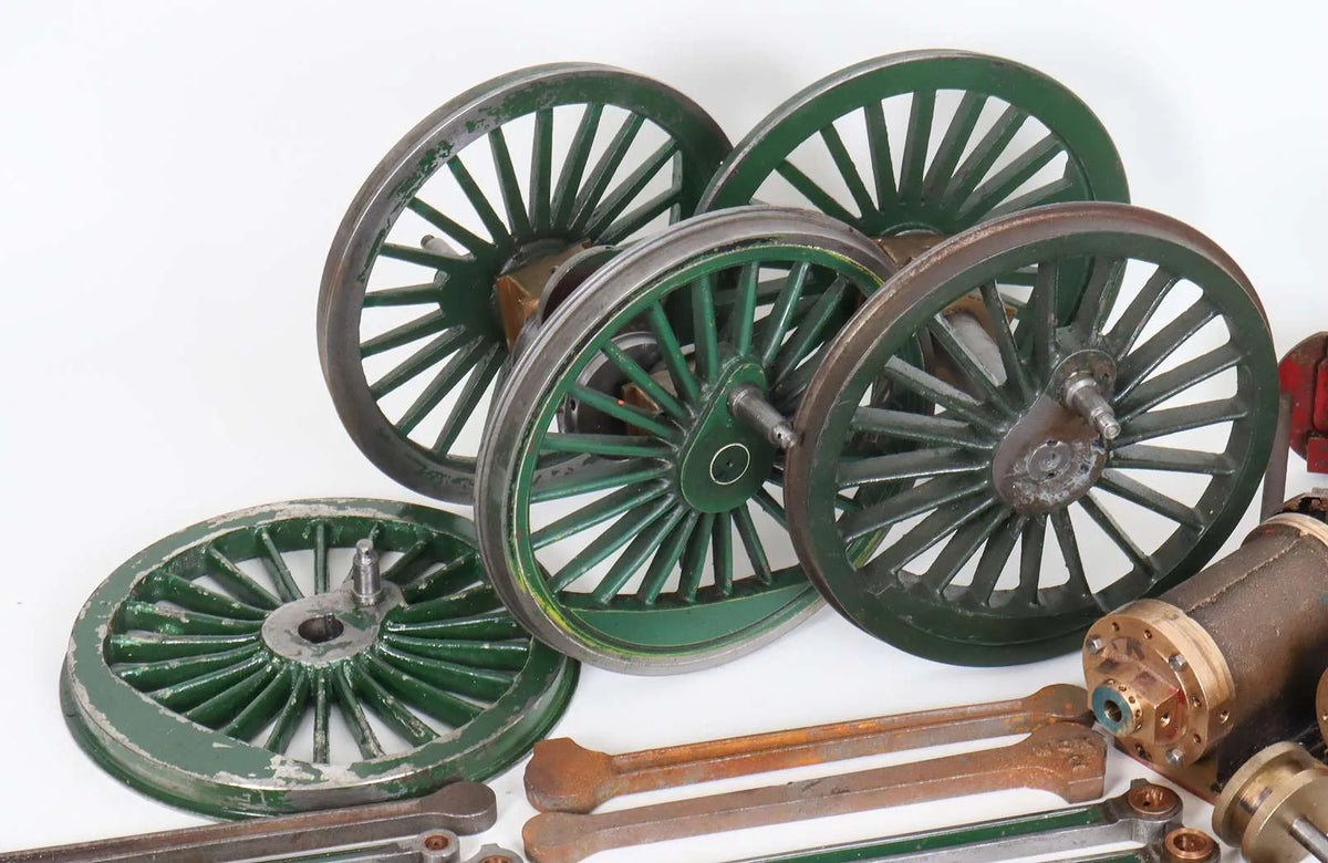 5 inch gauge "Maid of Kent" 4-4-0 parts