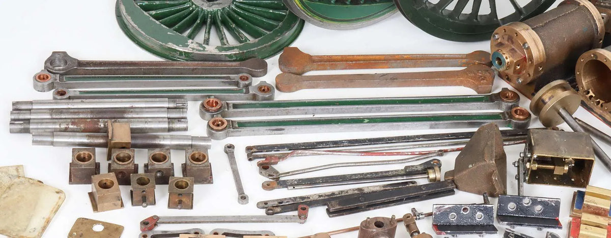 5 inch gauge "Maid of Kent" 4-4-0 parts