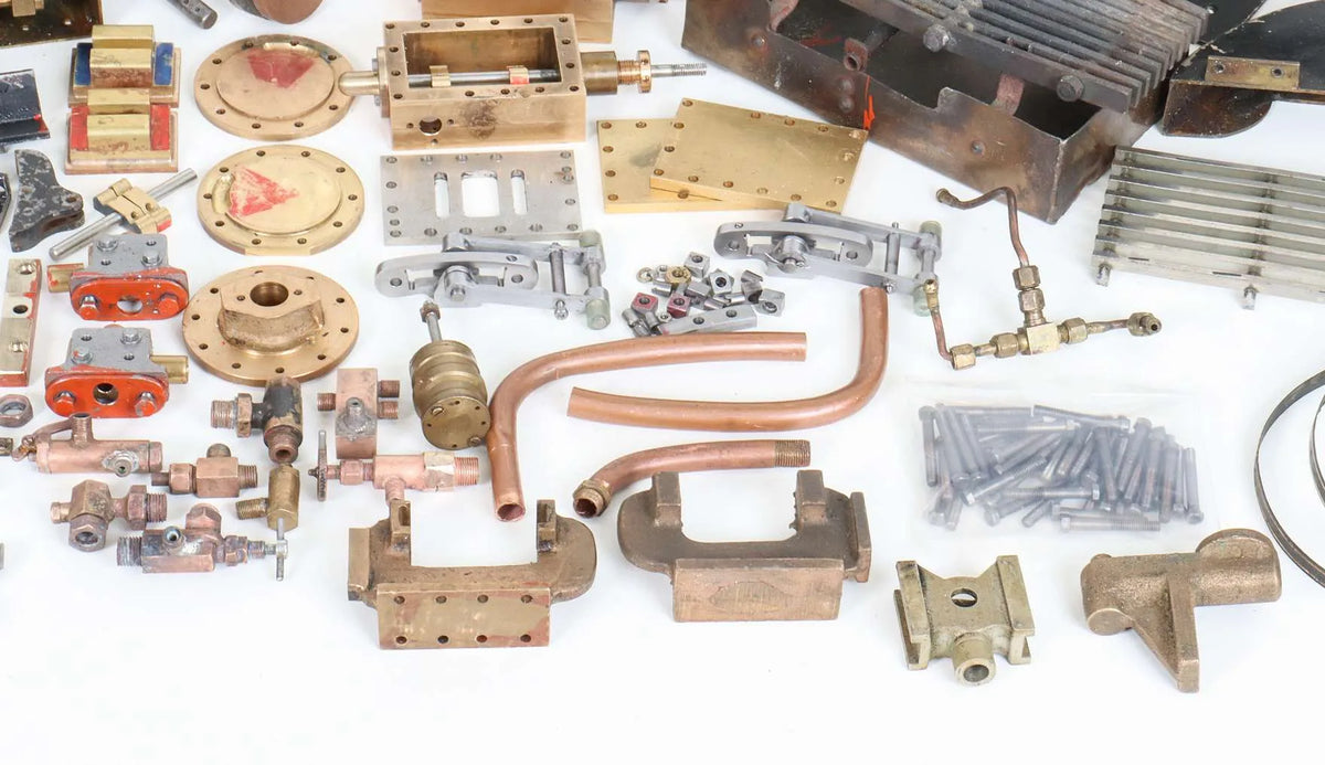 5 inch gauge "Maid of Kent" 4-4-0 parts