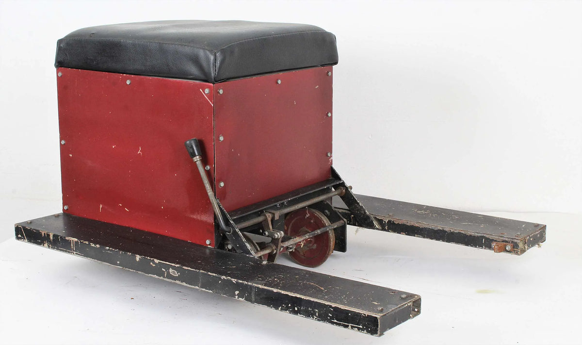 5 inch gauge braked driving truck