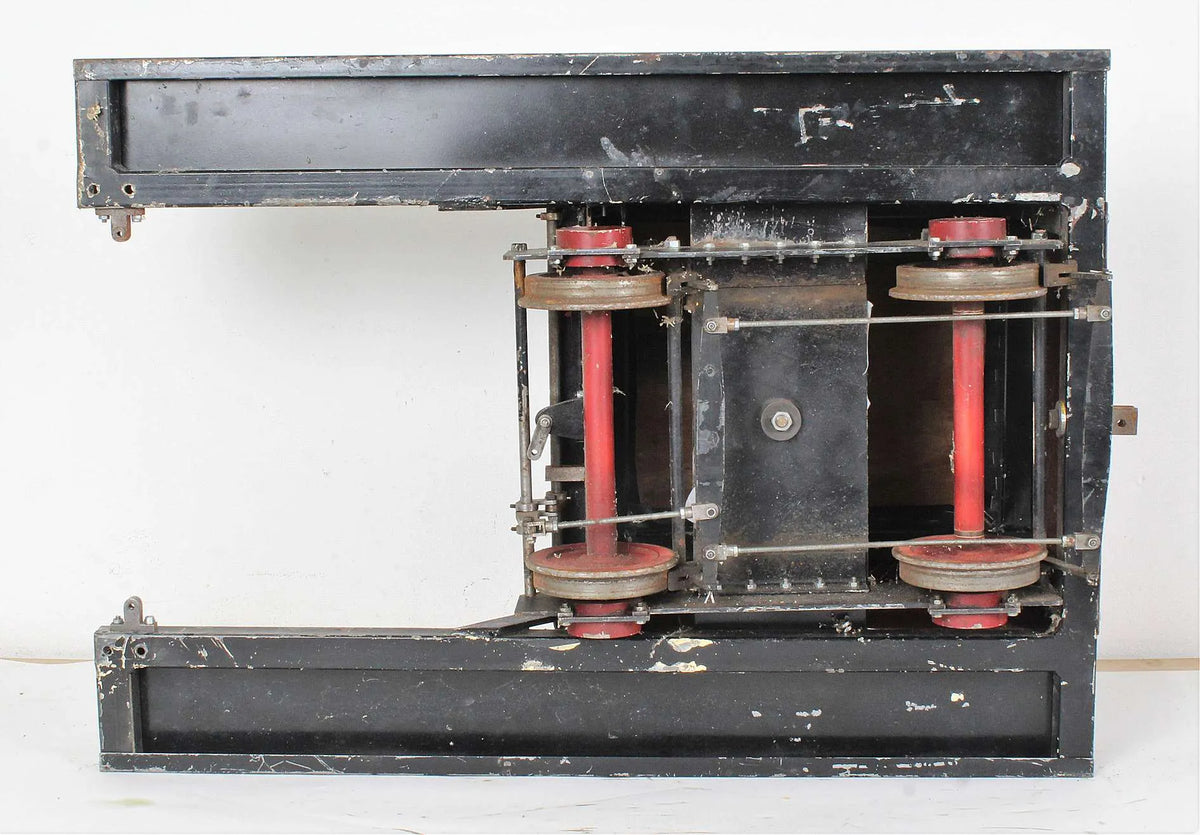 5 inch gauge braked driving truck