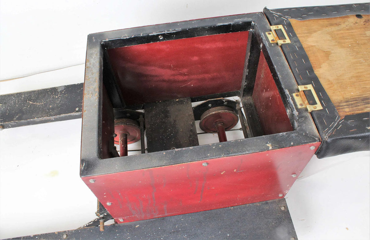 5 inch gauge braked driving truck