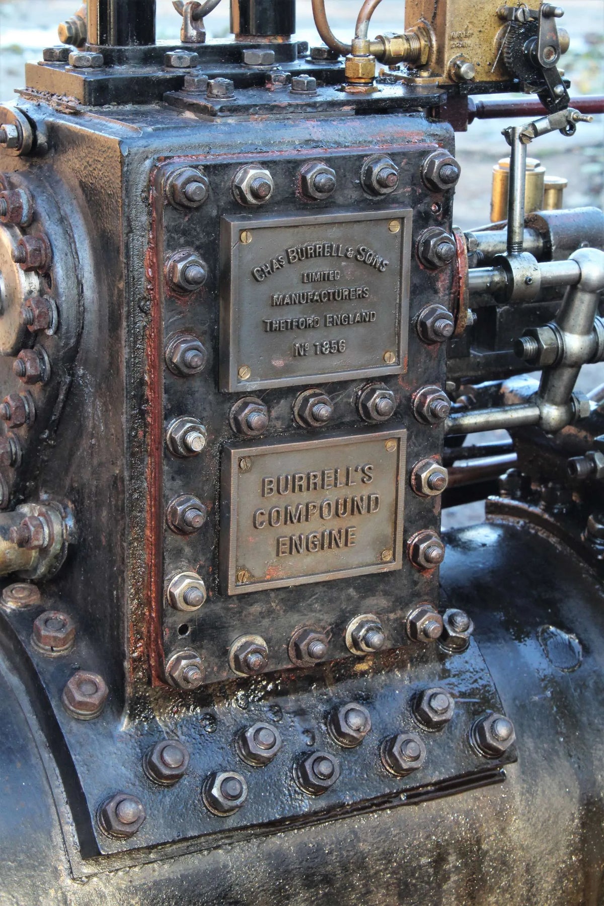 4 inch scale Burrell SCC agricultural engine