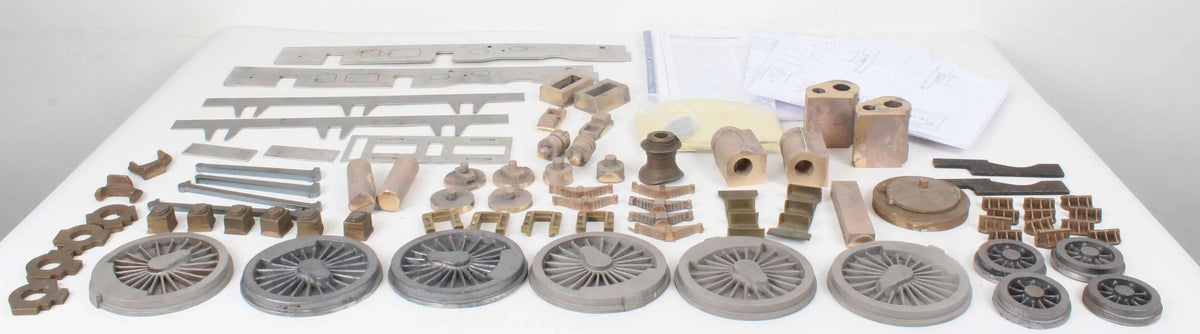 3 1/2 inch gauge "County Carlow" castings