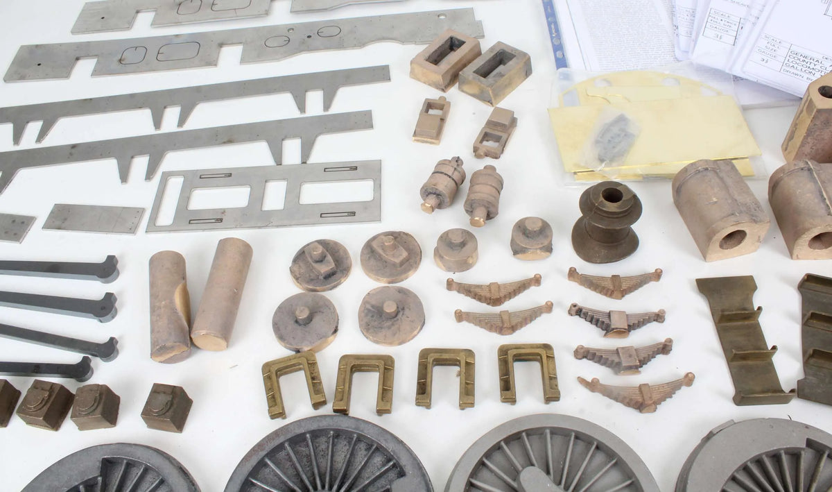 3 1/2 inch gauge "County Carlow" castings