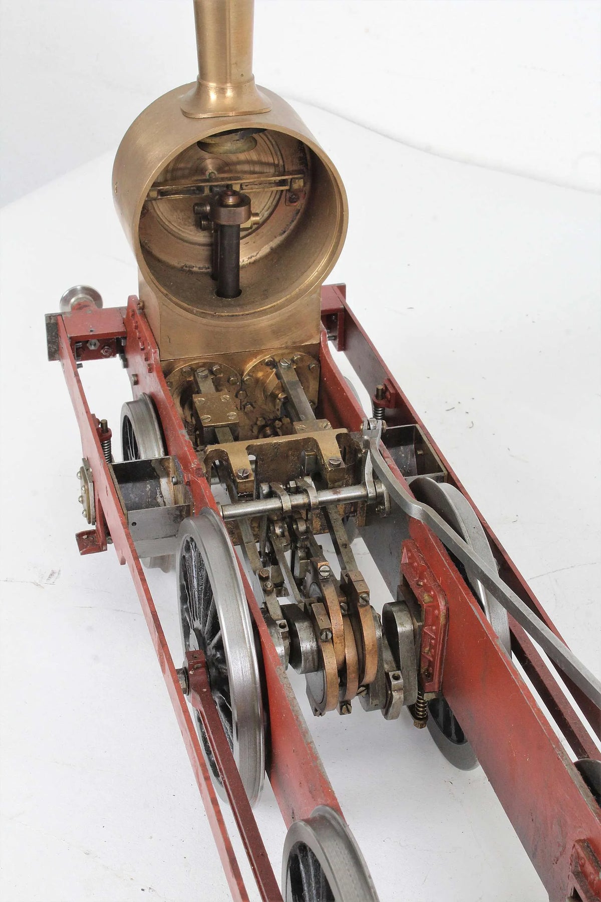3 1/2 inch gauge "Petrolea" 2-4-0 with commercial boiler
