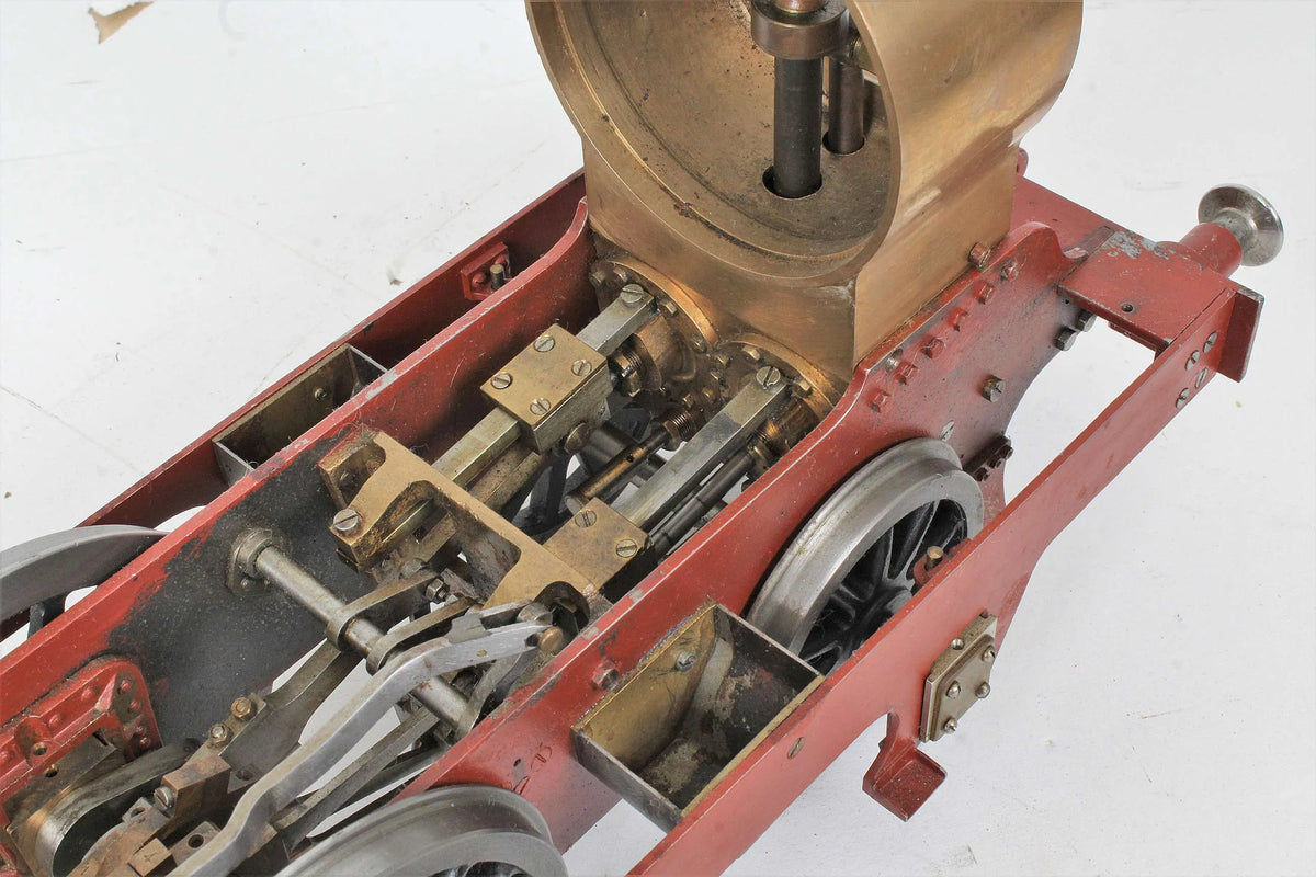 3 1/2 inch gauge "Petrolea" 2-4-0 with commercial boiler