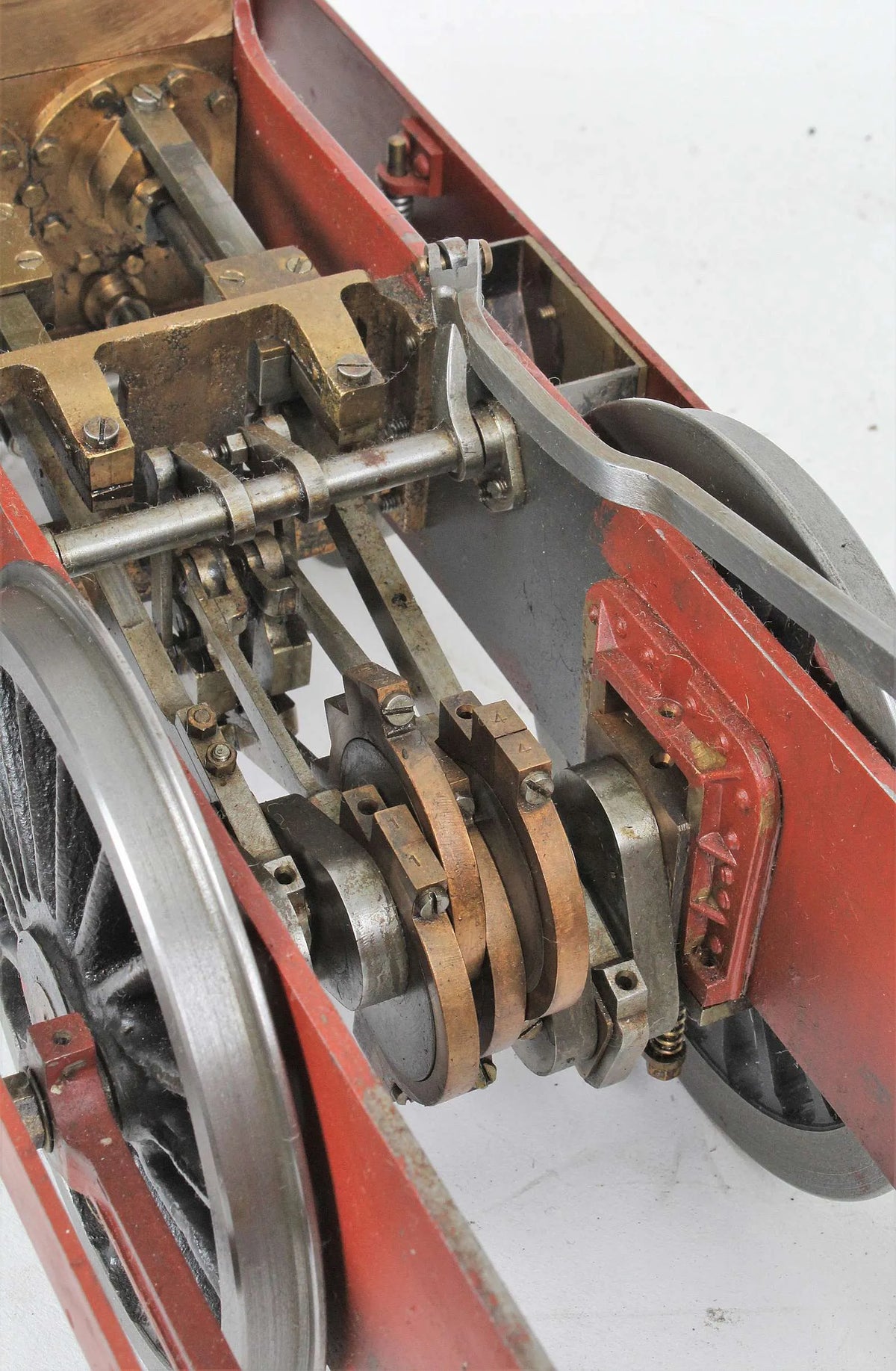 3 1/2 inch gauge "Petrolea" 2-4-0 with commercial boiler