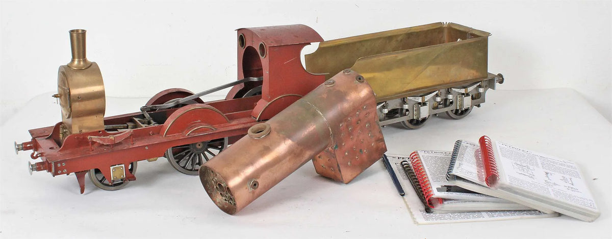 3 1/2 inch gauge "Petrolea" 2-4-0 with commercial boiler