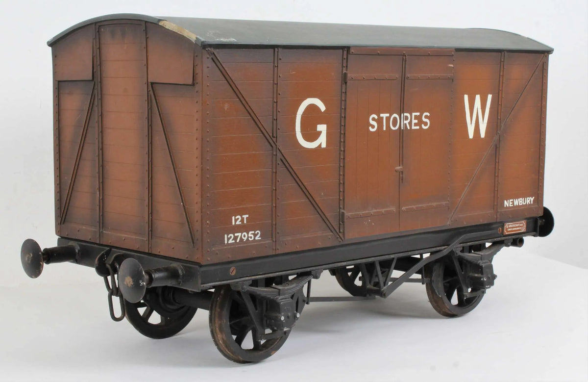 7 1/4 inch gauge Aristocraft GWR 12T box van