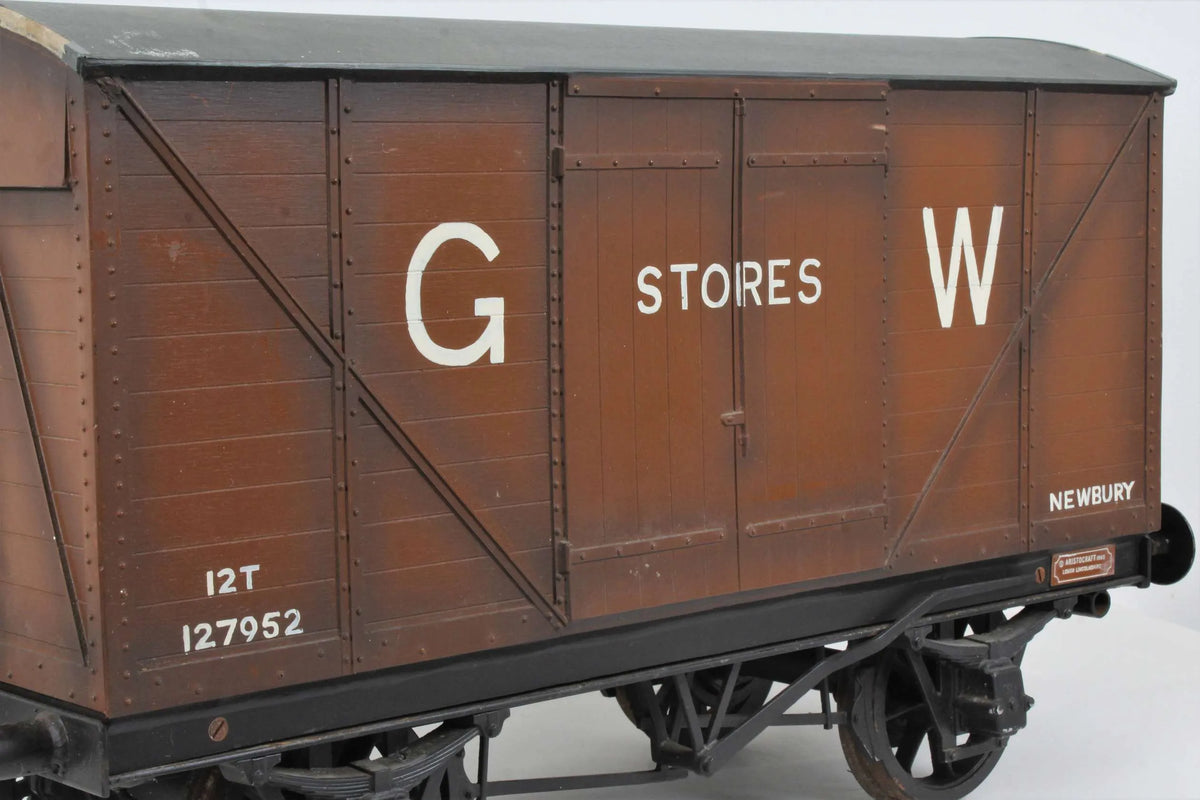 7 1/4 inch gauge Aristocraft GWR 12T box van
