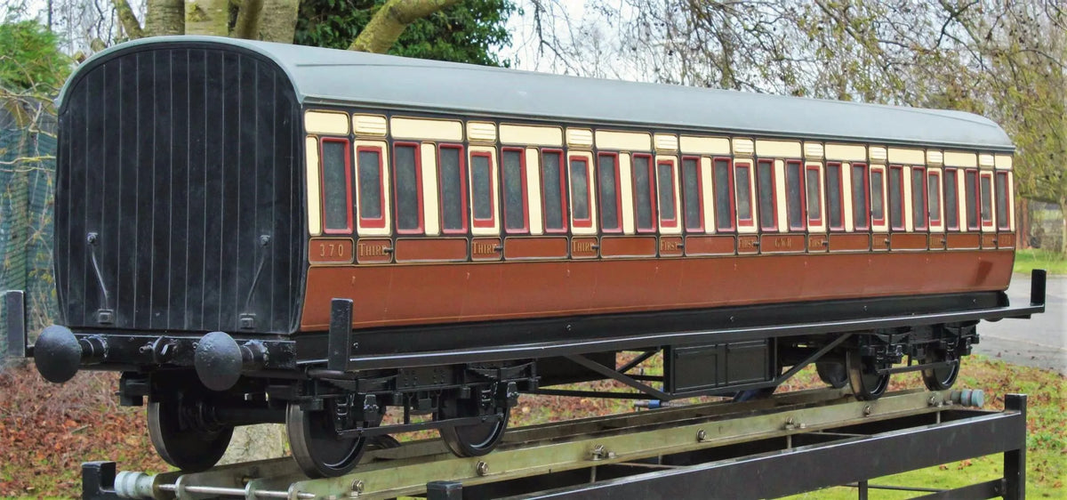 7 1/4 inch gauge Aristocraft GWR non-corridor coach